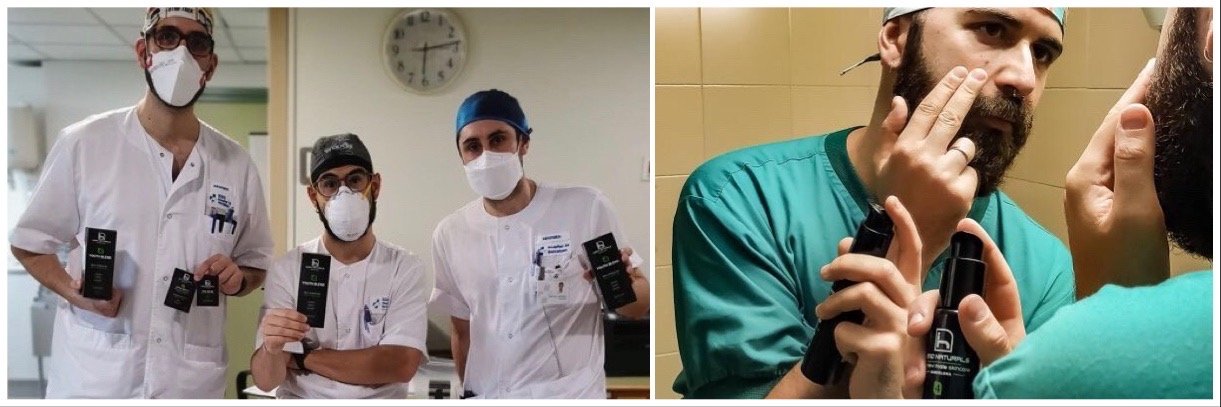 Donación al personal sanitario