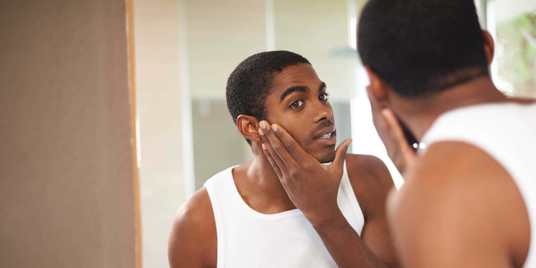Cosmético seborregulador para hombre