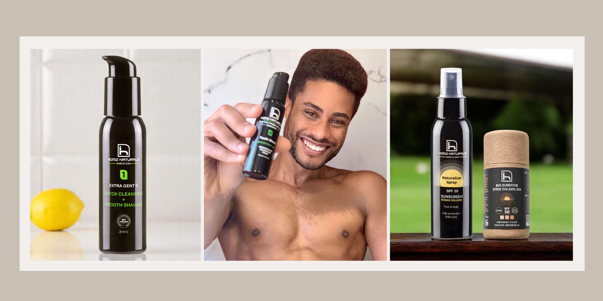 Cremas faciales para hombre