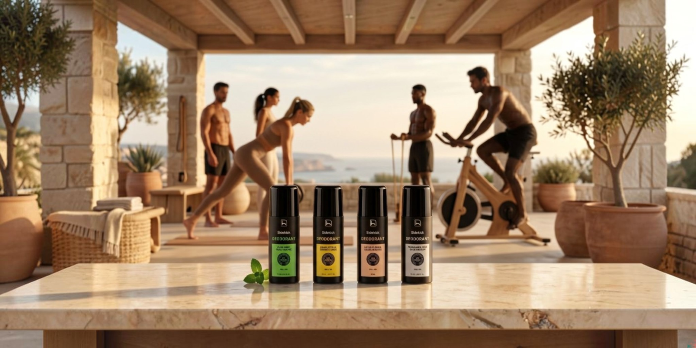 Desodorante natural para hombre