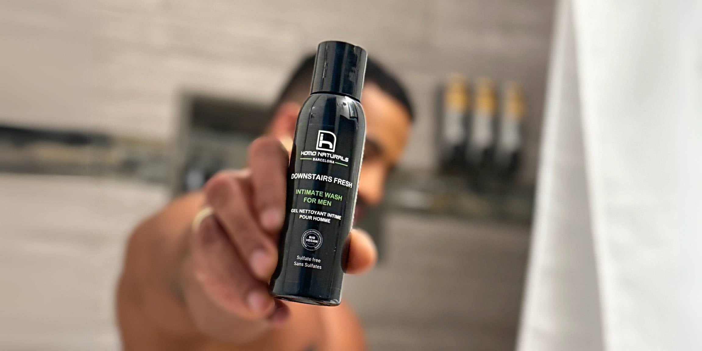 Jabón íntimo para hombres