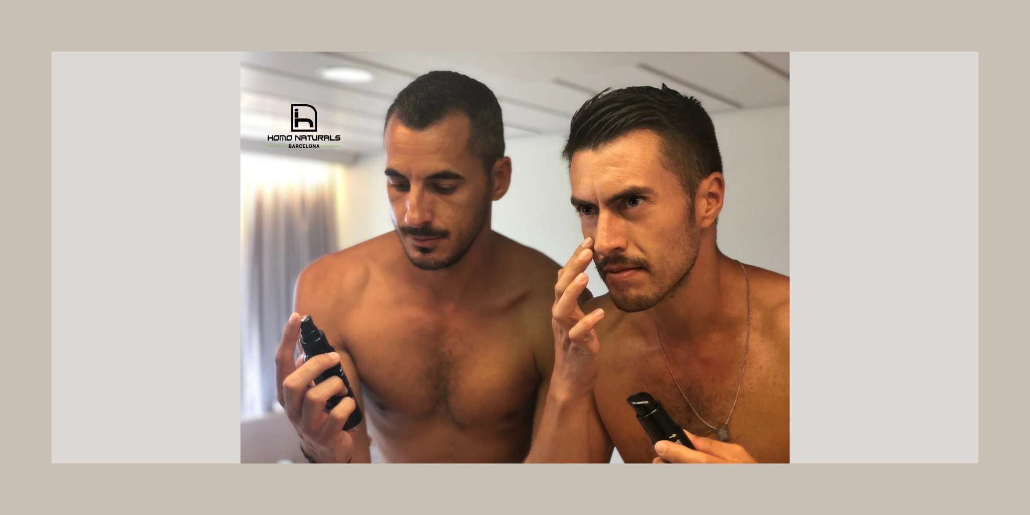 Cosmética masculina y cremas para hombres