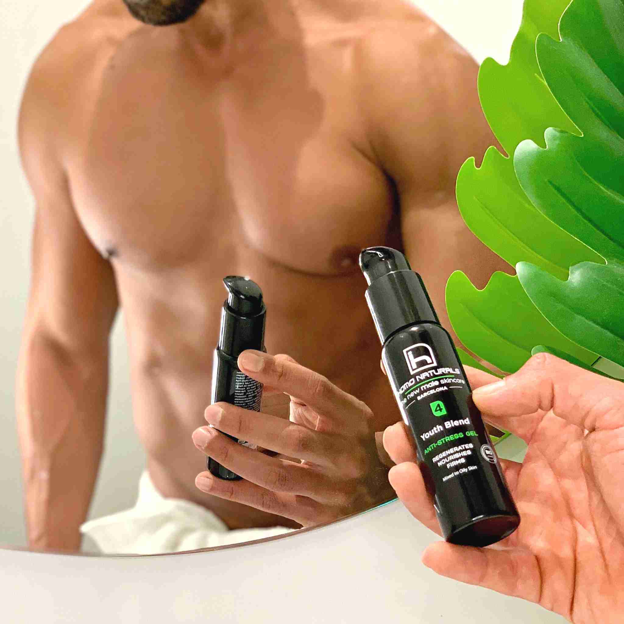 Crema hidratante antiarrugas hombre piel grasa