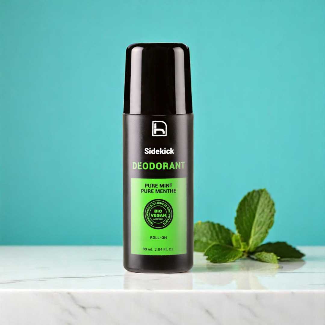 El mejor desodorante natural para hombres. Sin alcohol, sin parabenos, y sin aluminio. Ecológico y vegano.