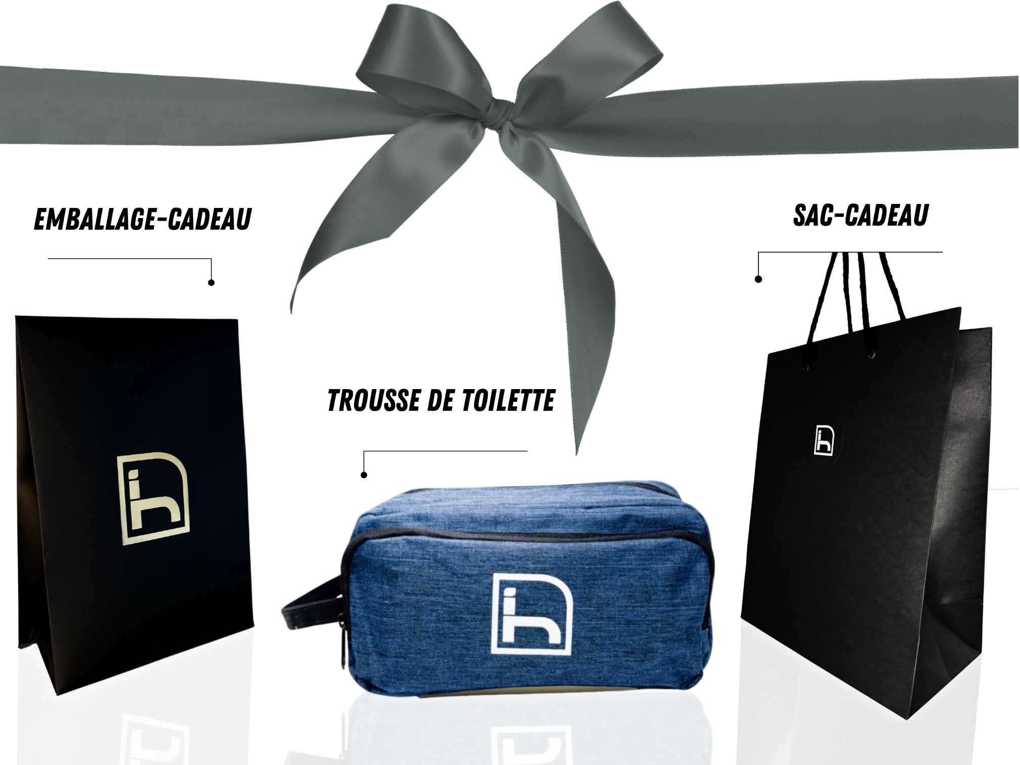 Cadeaux pour hommes. Coffrets cadeaux de soins pour la peau. Commandez-les avec emballage cadeau, trousse de toilette et sac cadeau pour offrir le cadeau idéal à tout homme.