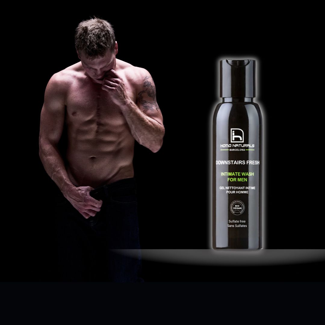Jabón íntimo para hombre