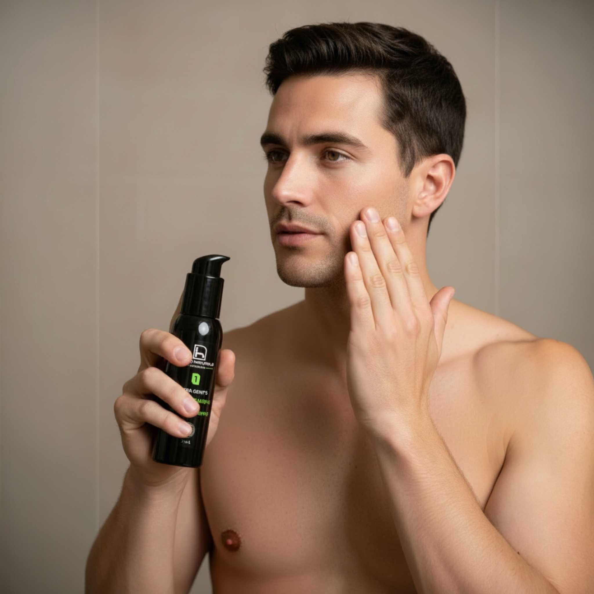 Crena limpiadora del rostro para hombre. Ideal puntos negros. Elimina suciedad de forma respetuosa con la piel.