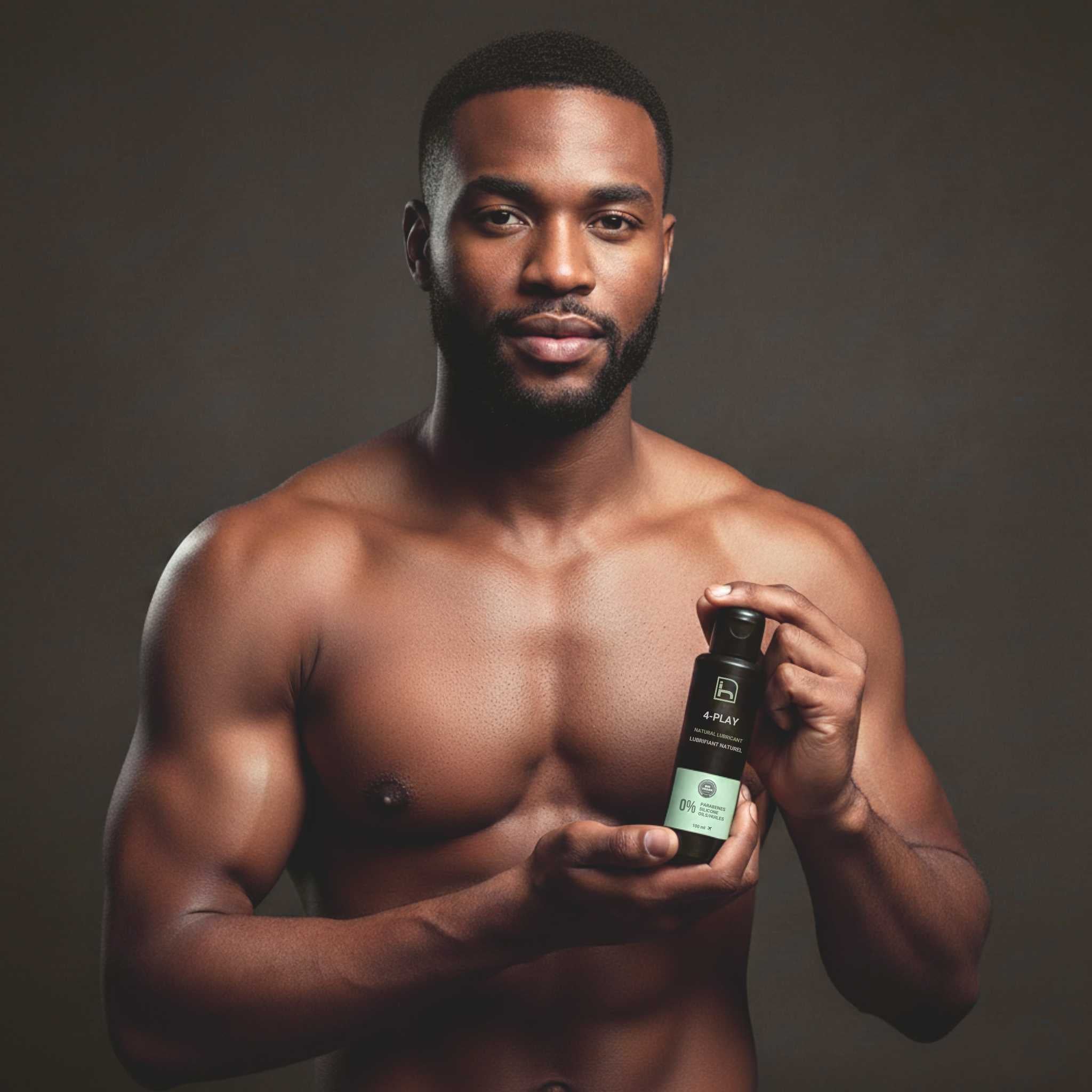 Lubricante íntimo natural base agua. Sin parabenos. Con Aloe vera. Cuidado íntimo para hombre.