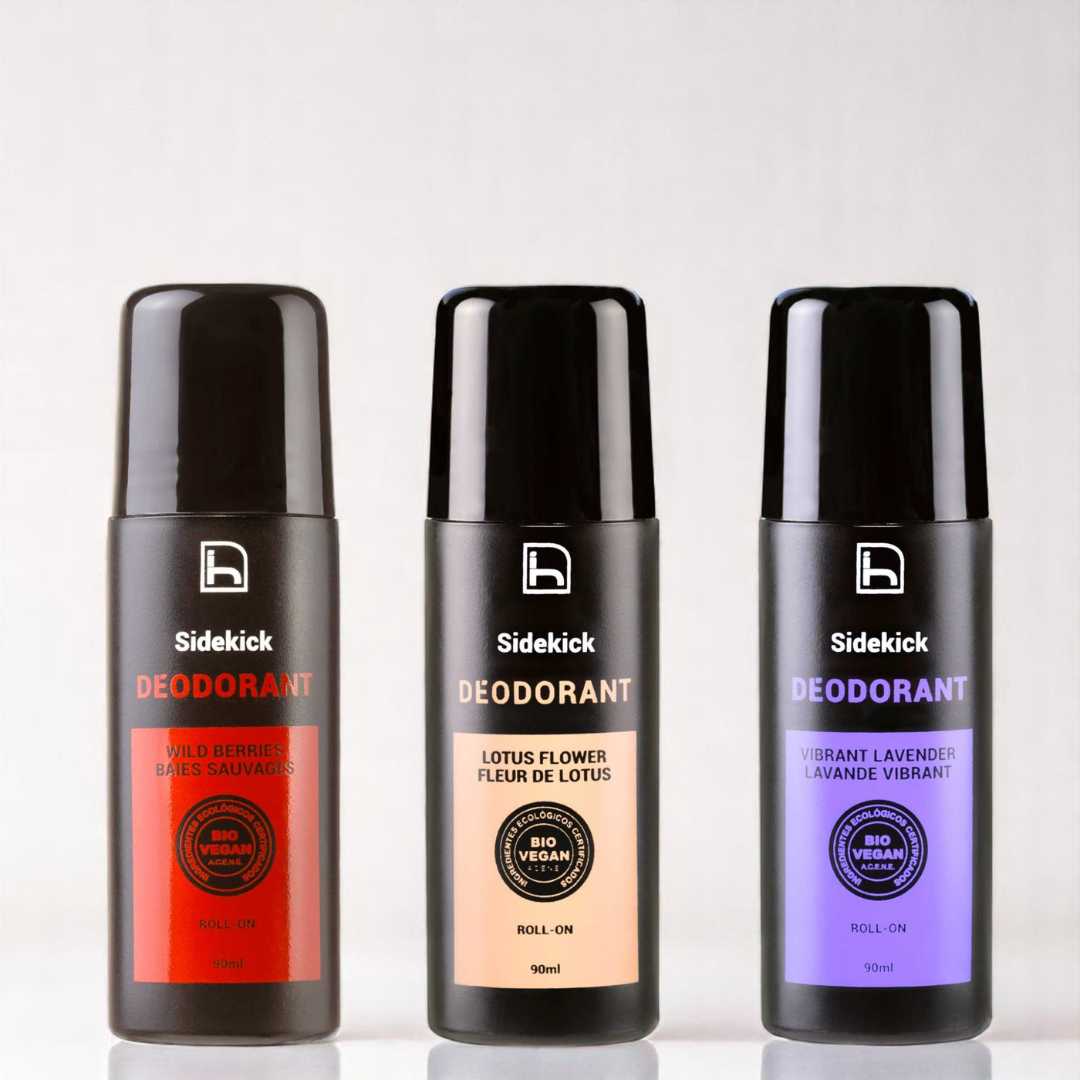 Mejores desodorantes naturales para hombre. Roll-on sin aluminio, sin parabenos y sin alcohol. Eficaces contra el mal olor.