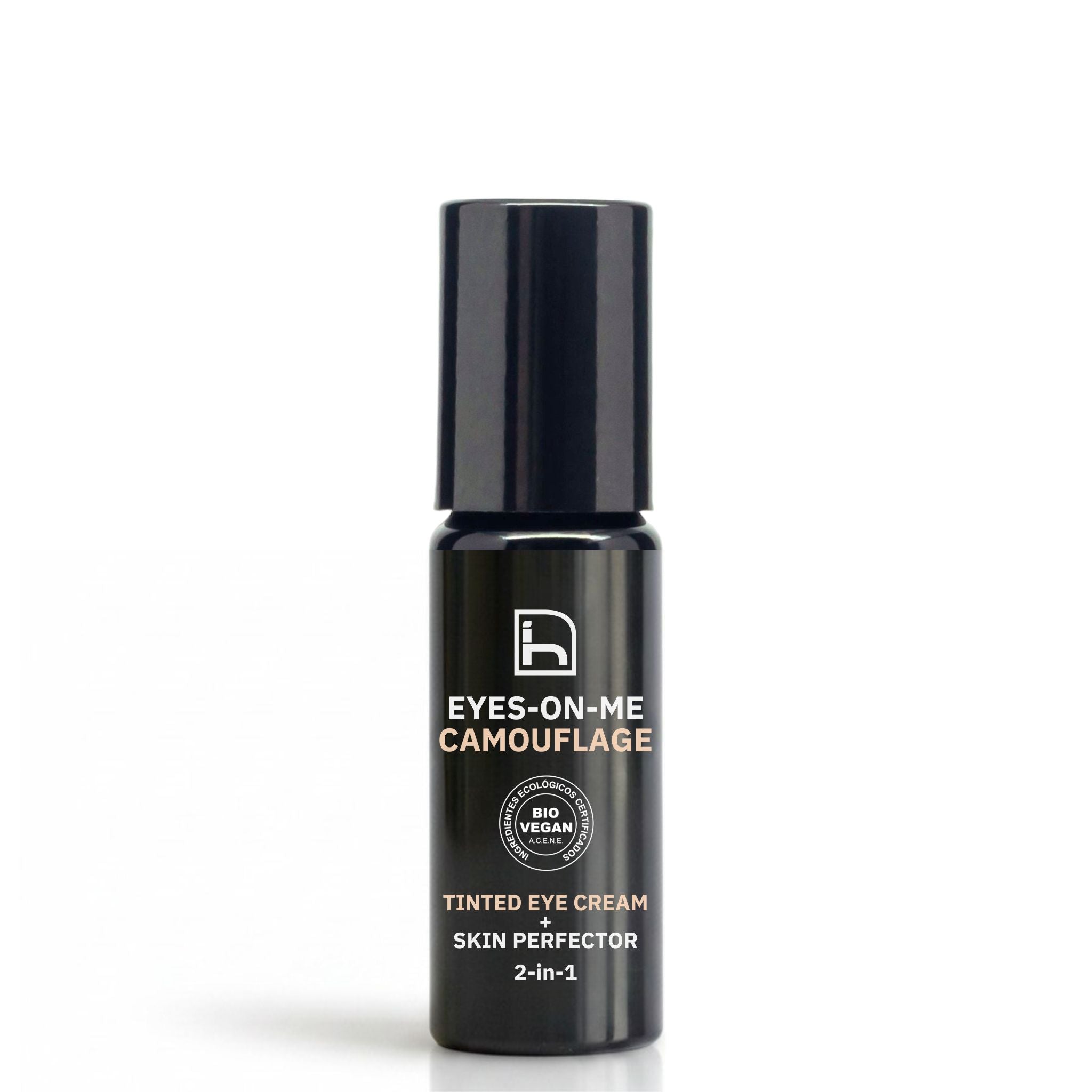 Eyes-On-Me Camouflage de Homo Naturals, corrector facial y contorno de ojos 2 en 1 para hombre diseñado para ayudar a disimular ojeras y signos visibles de cansancio.