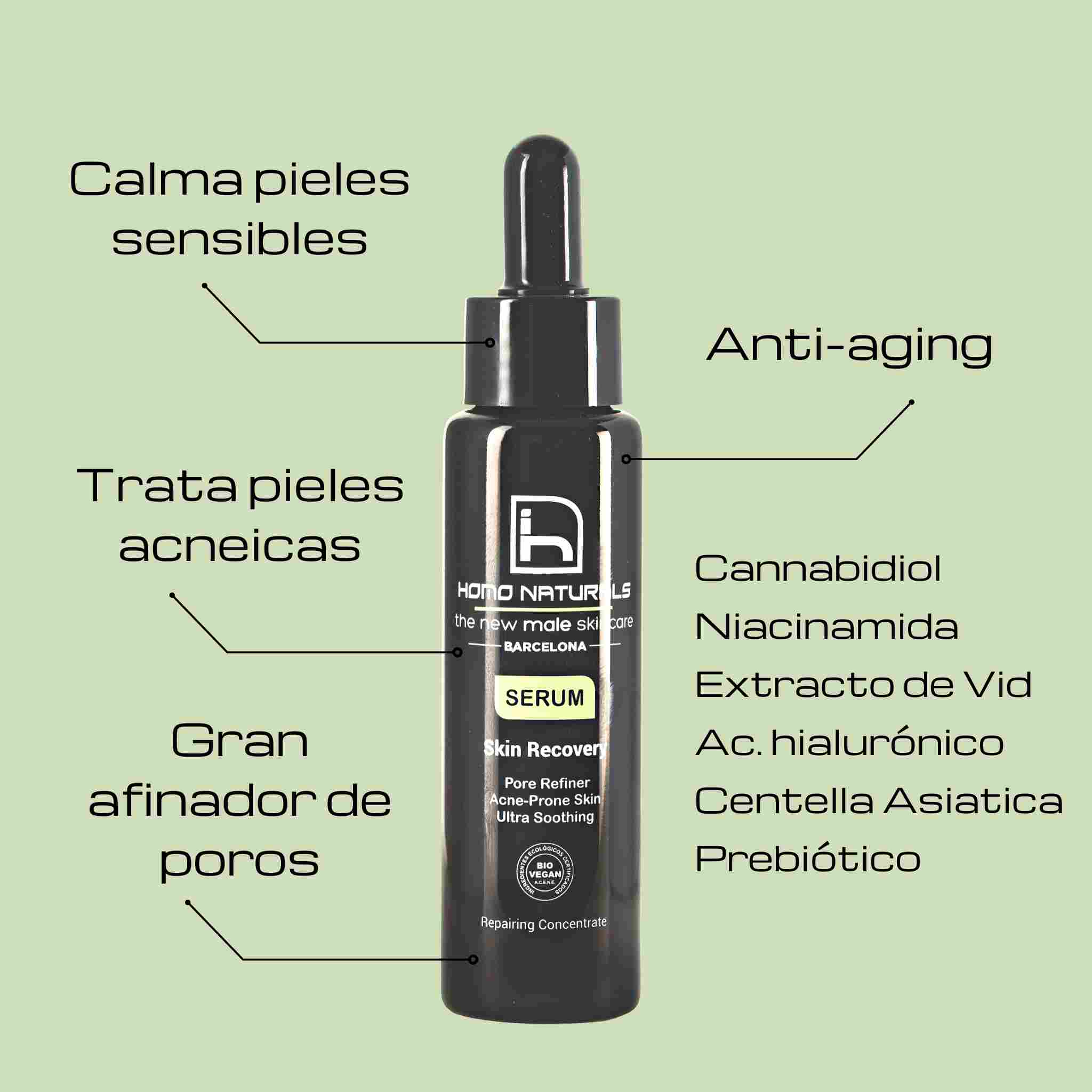 Serum facial para hombre