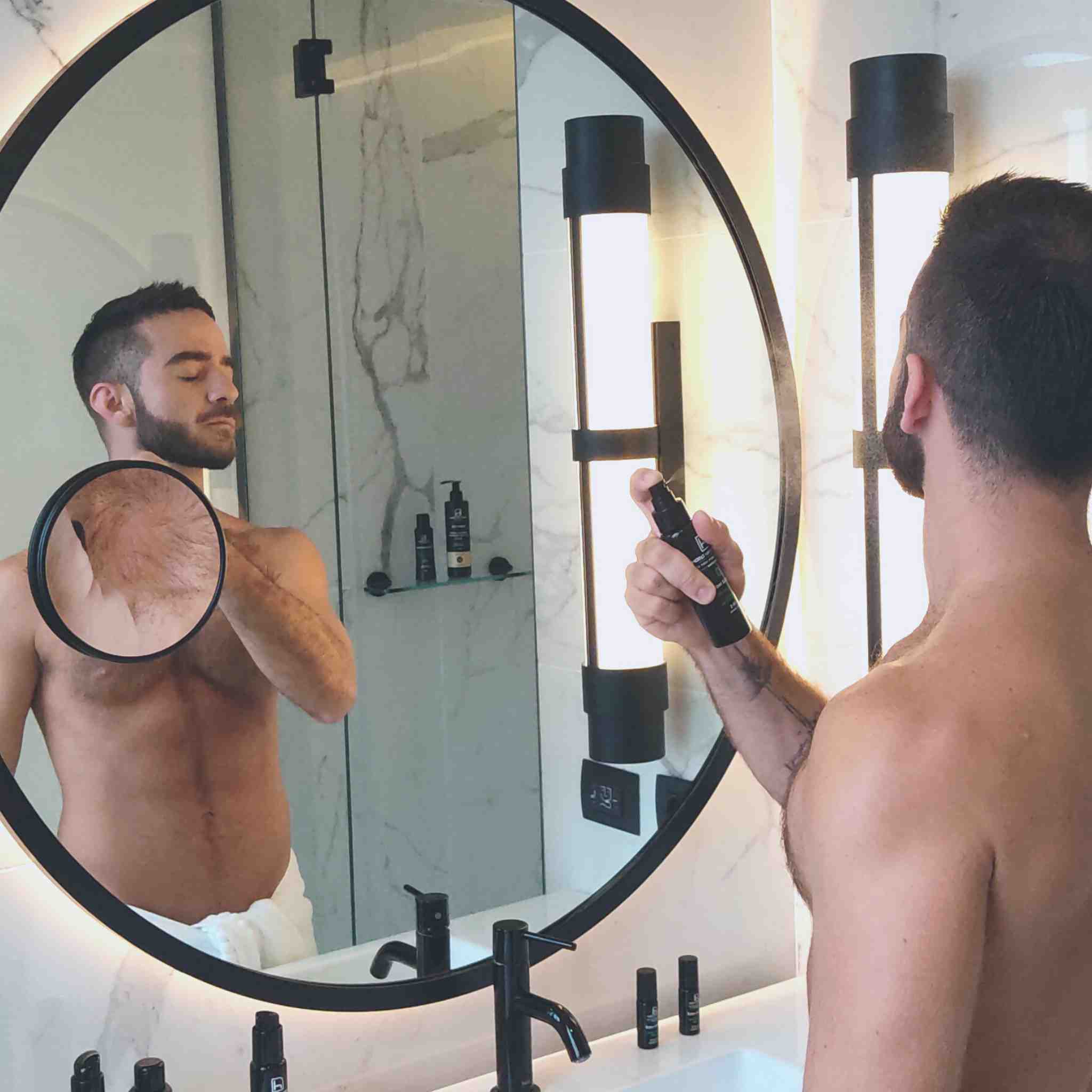 After shave natural para hombre. Sin alcohol. Tonico facial ecológico