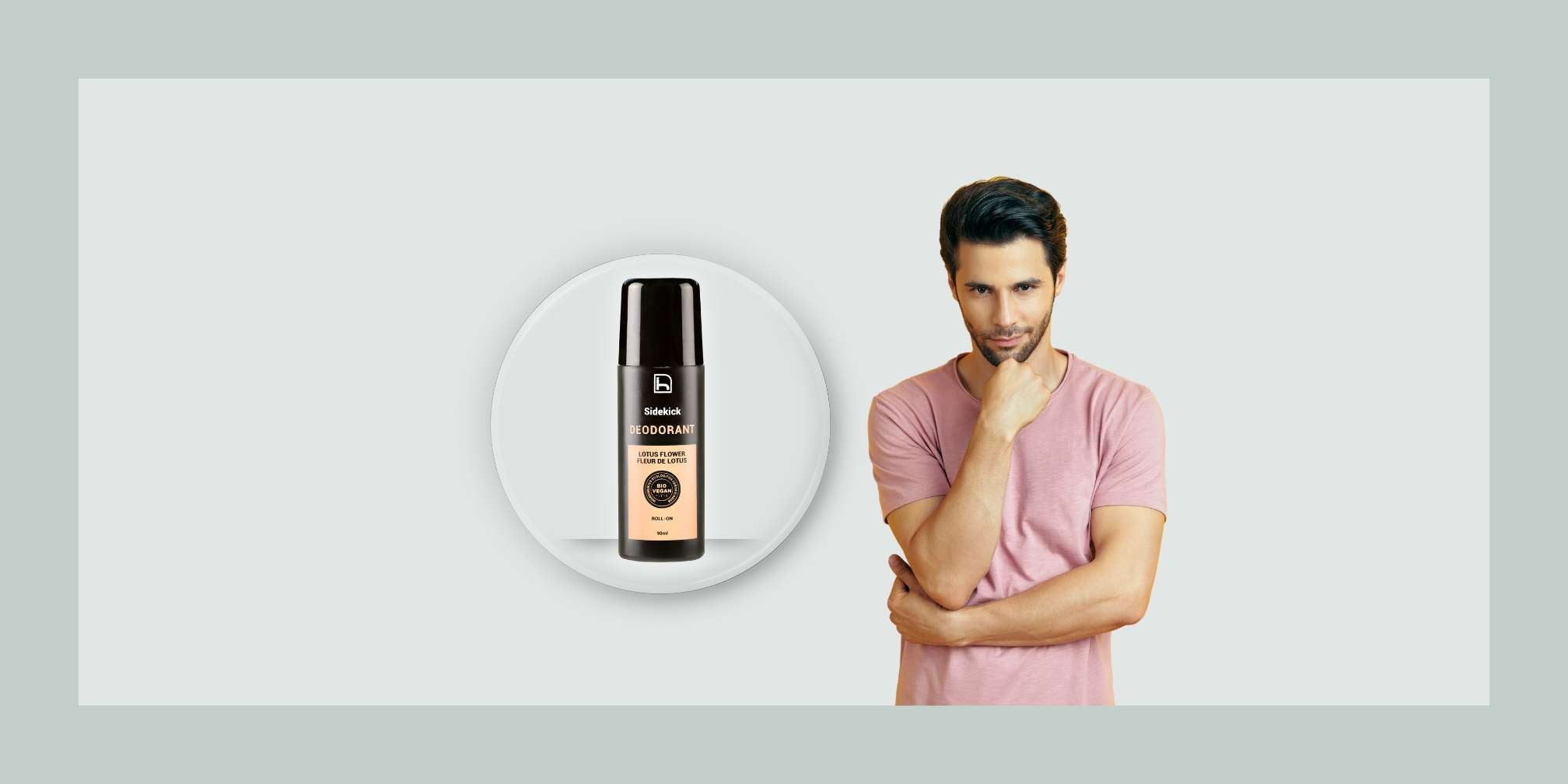 Desodorante natural para hombre