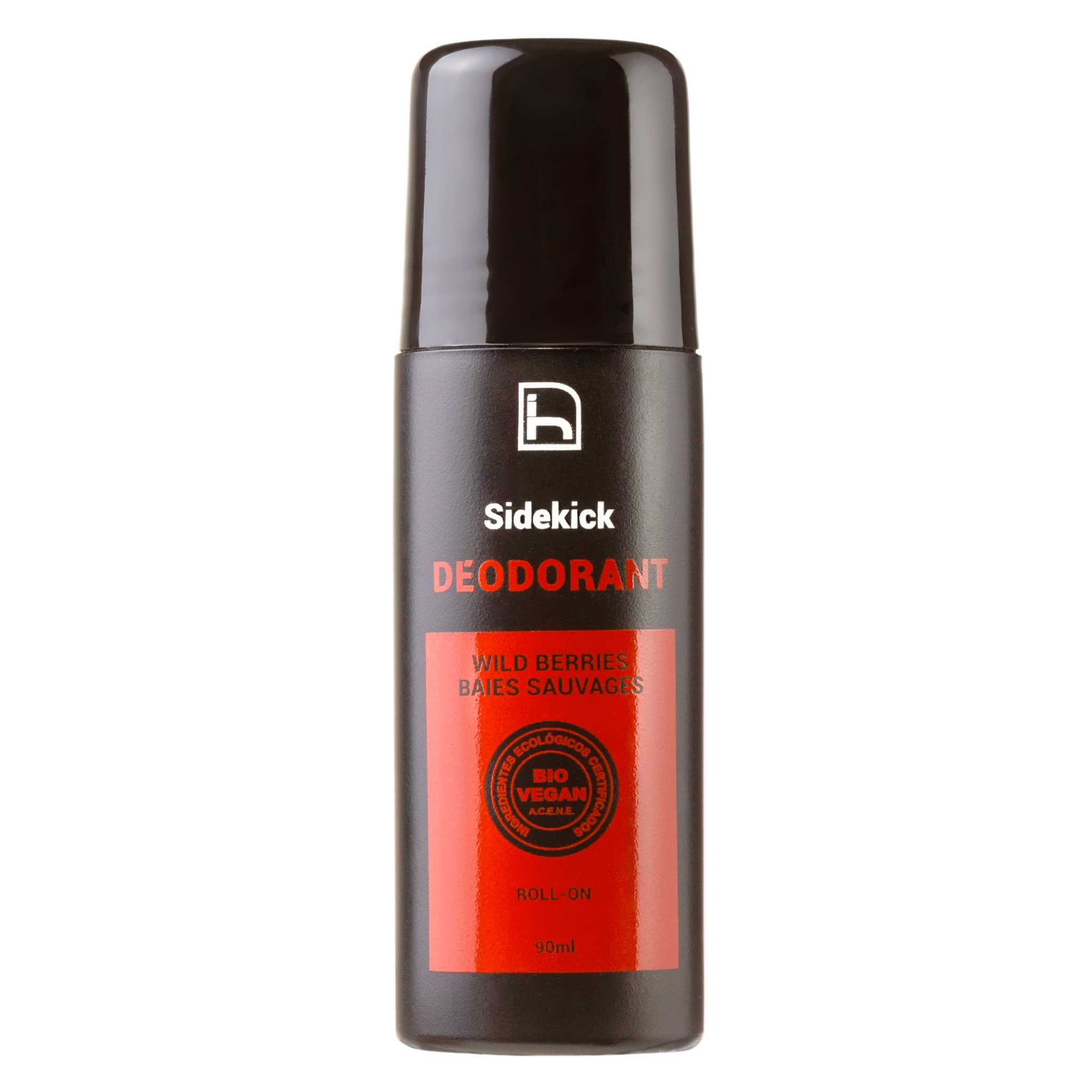 Desodorante natural para hombre, bio y vegan. Sin aluminio y sin alcohol. Roll on. Sin parabenos.