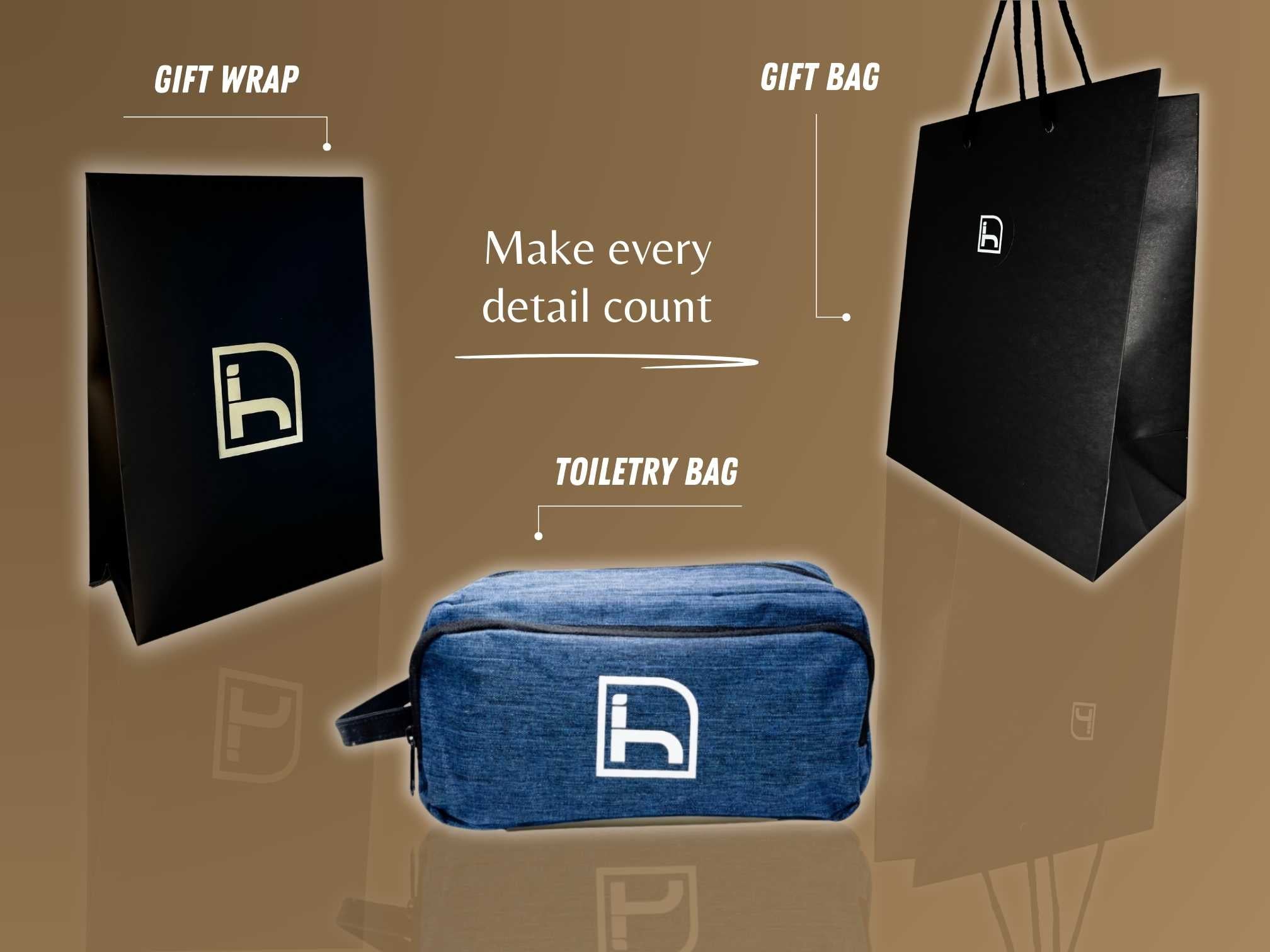 Gifts for men. Gift sets with skincare products. Order it with gift wrapping, a toiletry bag, and a gift bag to get the perfect gift for any man.