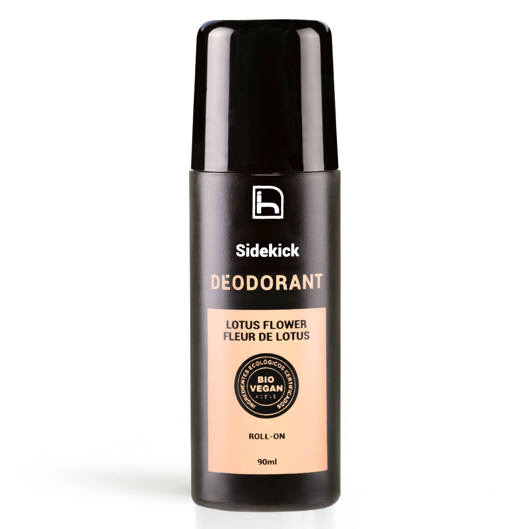 Mejor desodorante natural para hombre en roll-on. Certificado bio y vegan. Sin aluminio y sin alcohol. Sin parabenos. Fórmula antibacteriana 24 horas. Certificado ecológico y vegano.