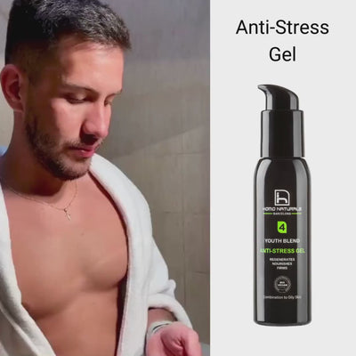 Crema antiedad para hombre piel mixta o grasa. 100% natural. Con Bakuchiol y ácido hialurónico para quitar las arrugas. Sin parabenos. Con certificación ecológica y vegana.