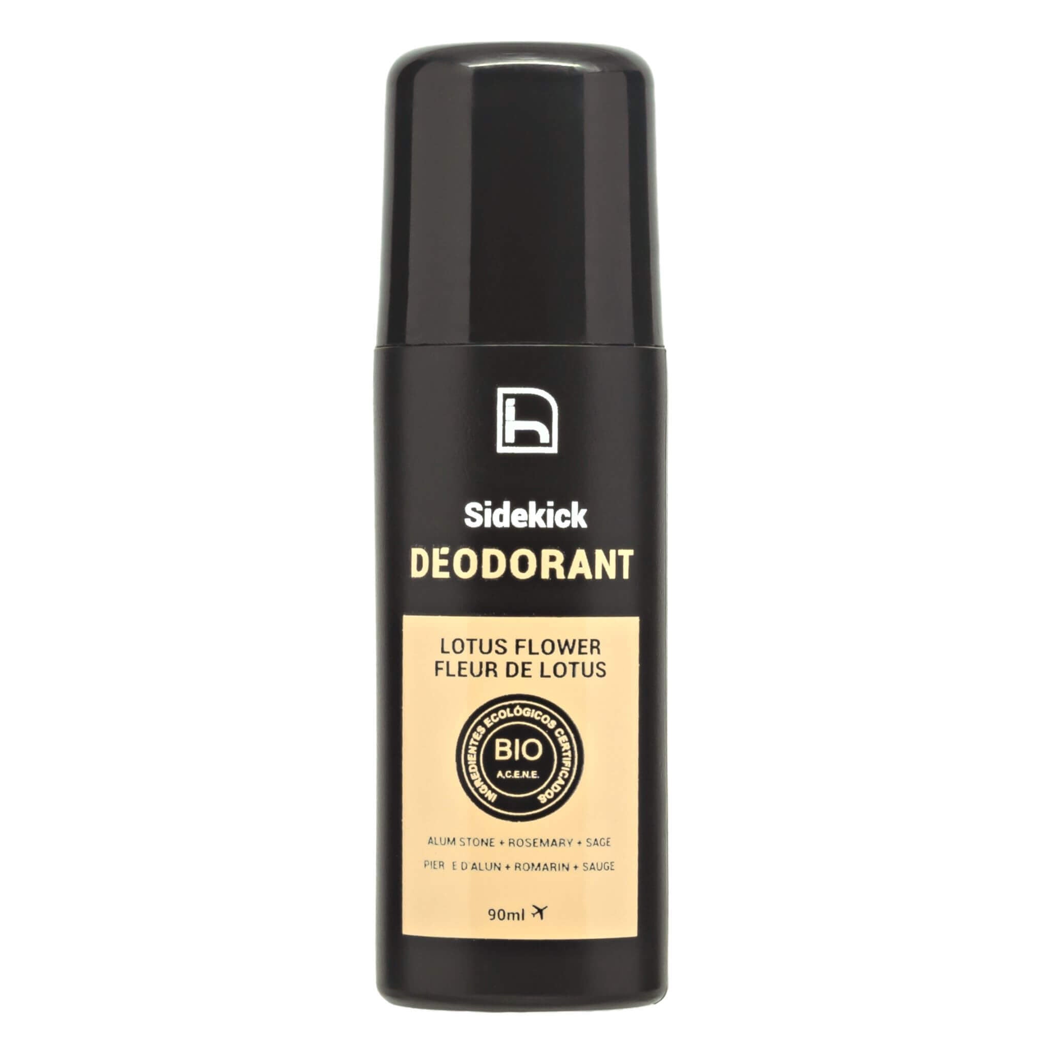 Natural roll-on deodorant for men. Bio and vegan certified