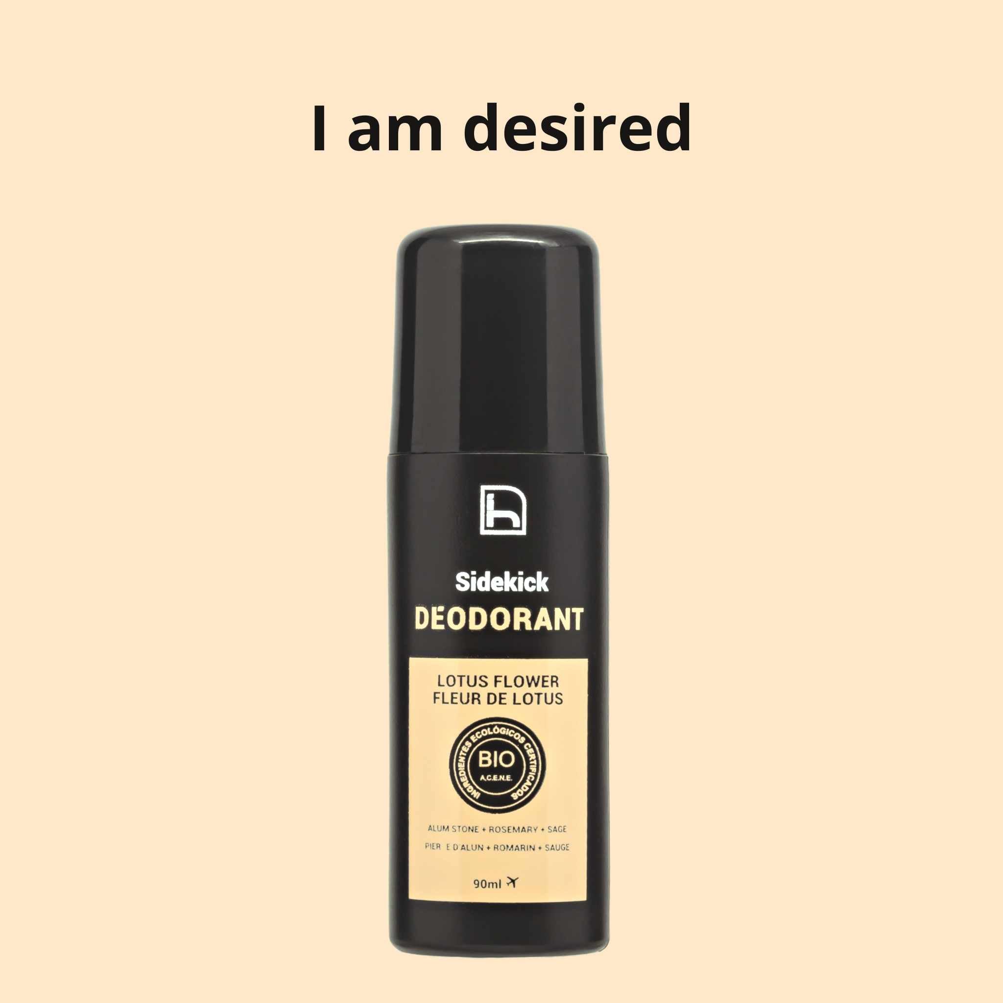 Natural deodorant for men. Without aluminum and without alcohol. Ecological certificate. Powerful formula lasts 48 hours.